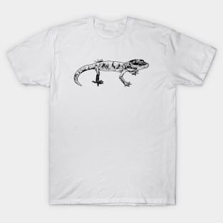 Line drawing - Gecko T-Shirt